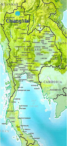 bangkok térkép